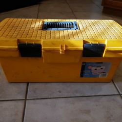 24" Contico Locking Snap Shut Toolbox 