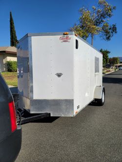 V-nose Enclosed Cargo Trailer