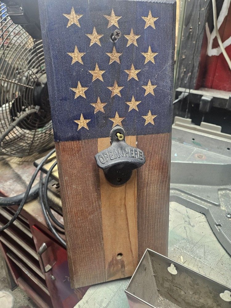 Bottle Cap Remover And Budweier Basket