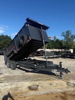 AMP 7 x 16 High Side Dump Trailer 16k
