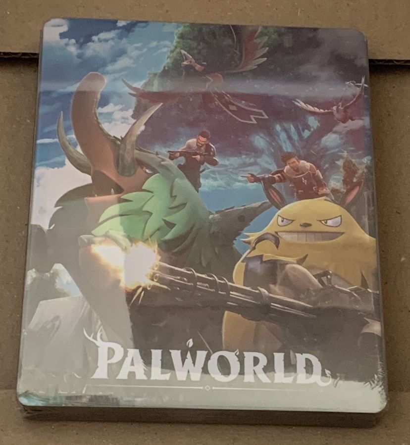 palworld custom steelbook no game included brand new