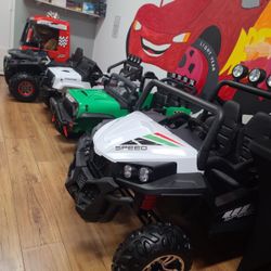 Kids 4WD Off-road UTV JEEPS ATV and Luxury Ride On R/C Cars 2 Seater