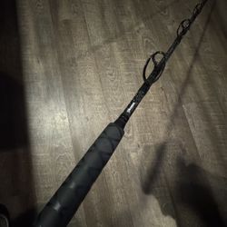 Okuma PCH 80-130 7’4” Like New Salt Water Fishing Rail Rod. 