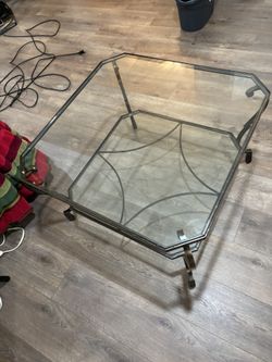 Glass Coffee Table $50 OBO