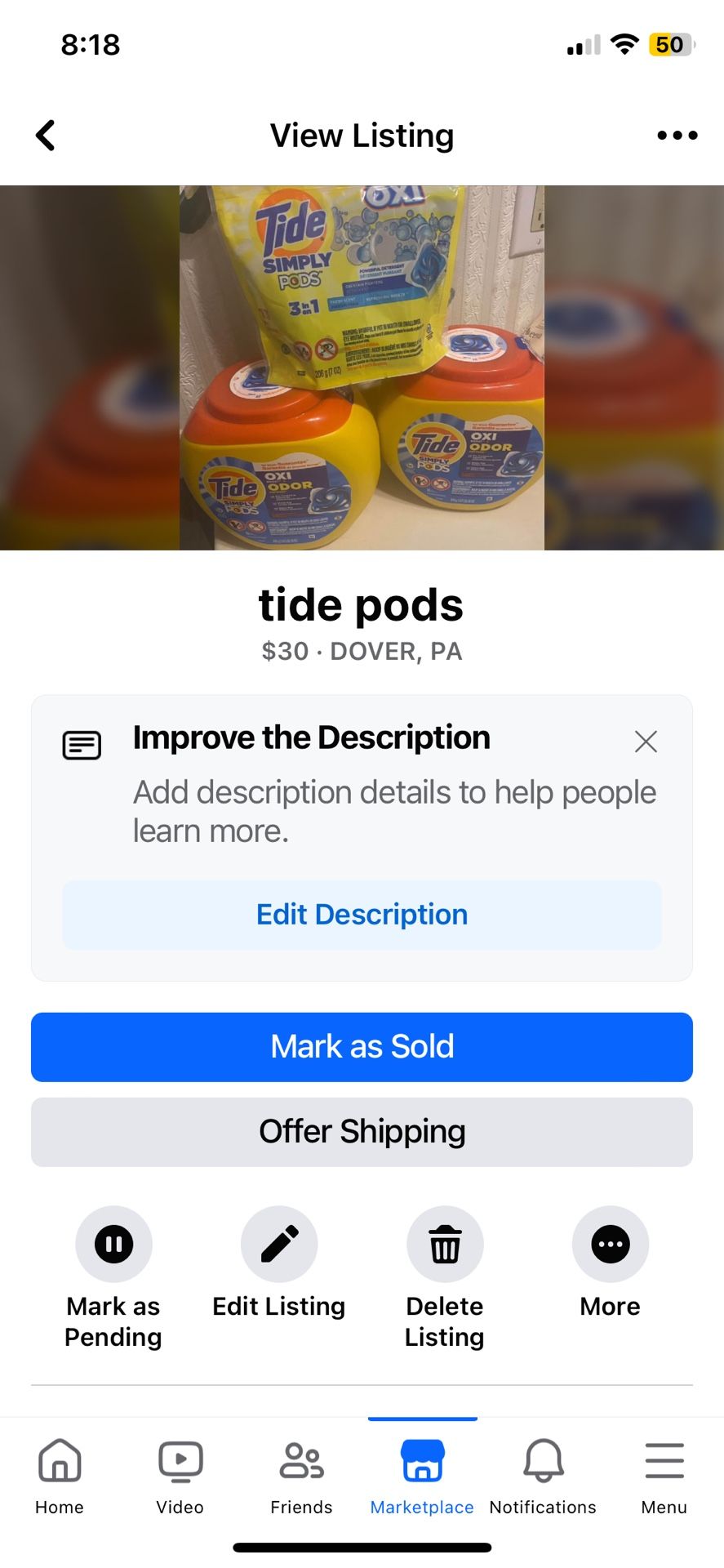 Tide Pods 