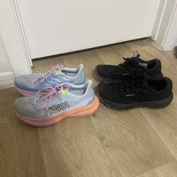 Hoka Running Shoes/Brooks Running Shoes 