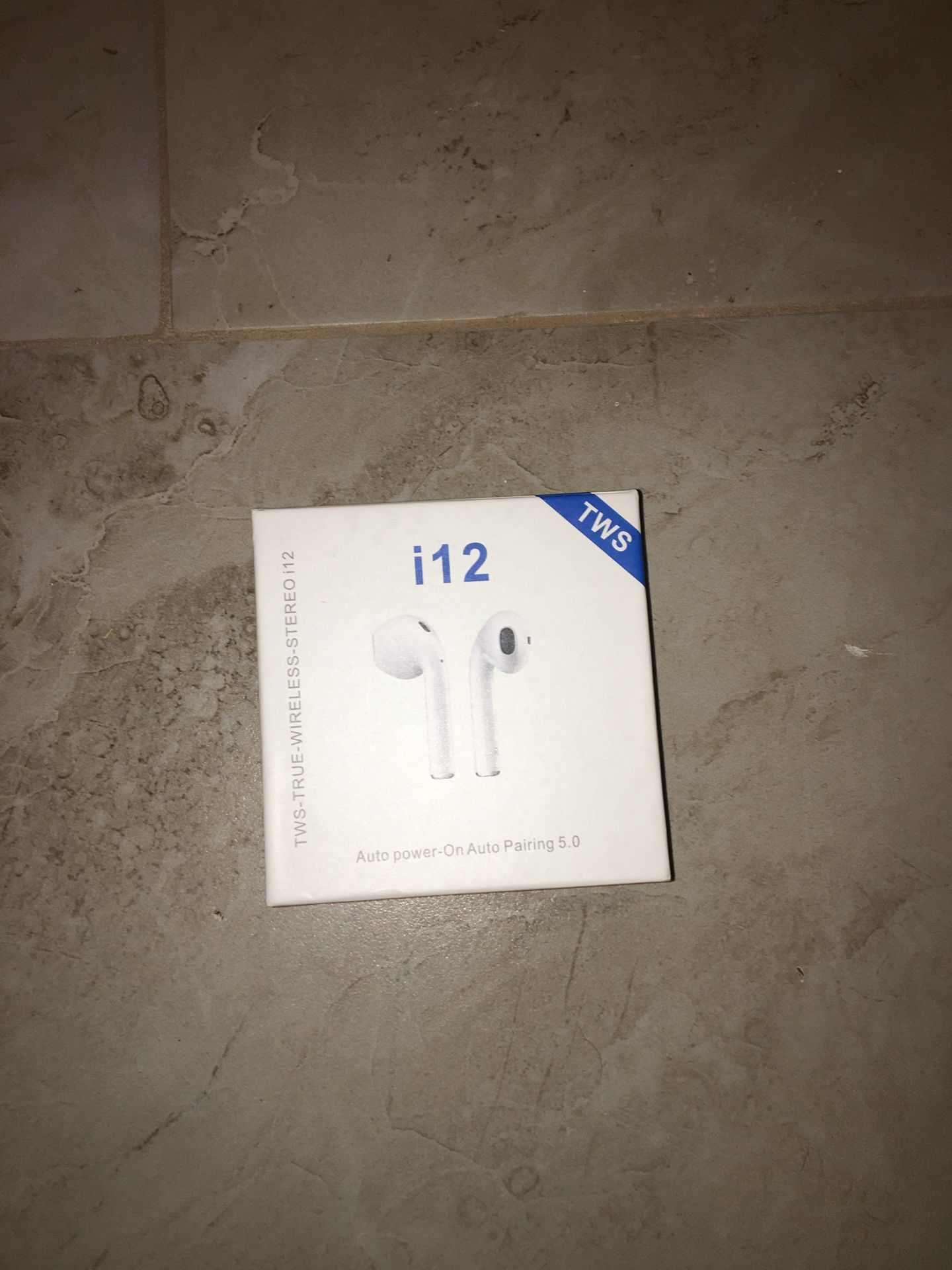 I12 true wireless earbuds (touch controls)