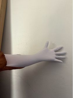 Nitrile gloves XL White