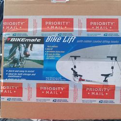 Bicycle Rack Pully System