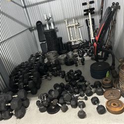 Commercial Gym Equipment And Weights 