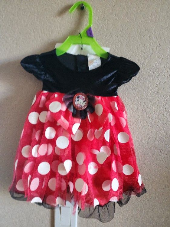 New Minnie Mouse Baby Dress