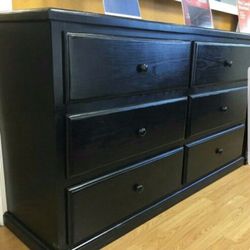 6 Drawer Pinewood Dresser /cómoda Pino 6 Cajones 