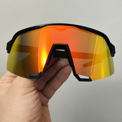 NEW Polarized 100% Brand Sport Glasses Baseball/ Softball/ Golf/ Cycling