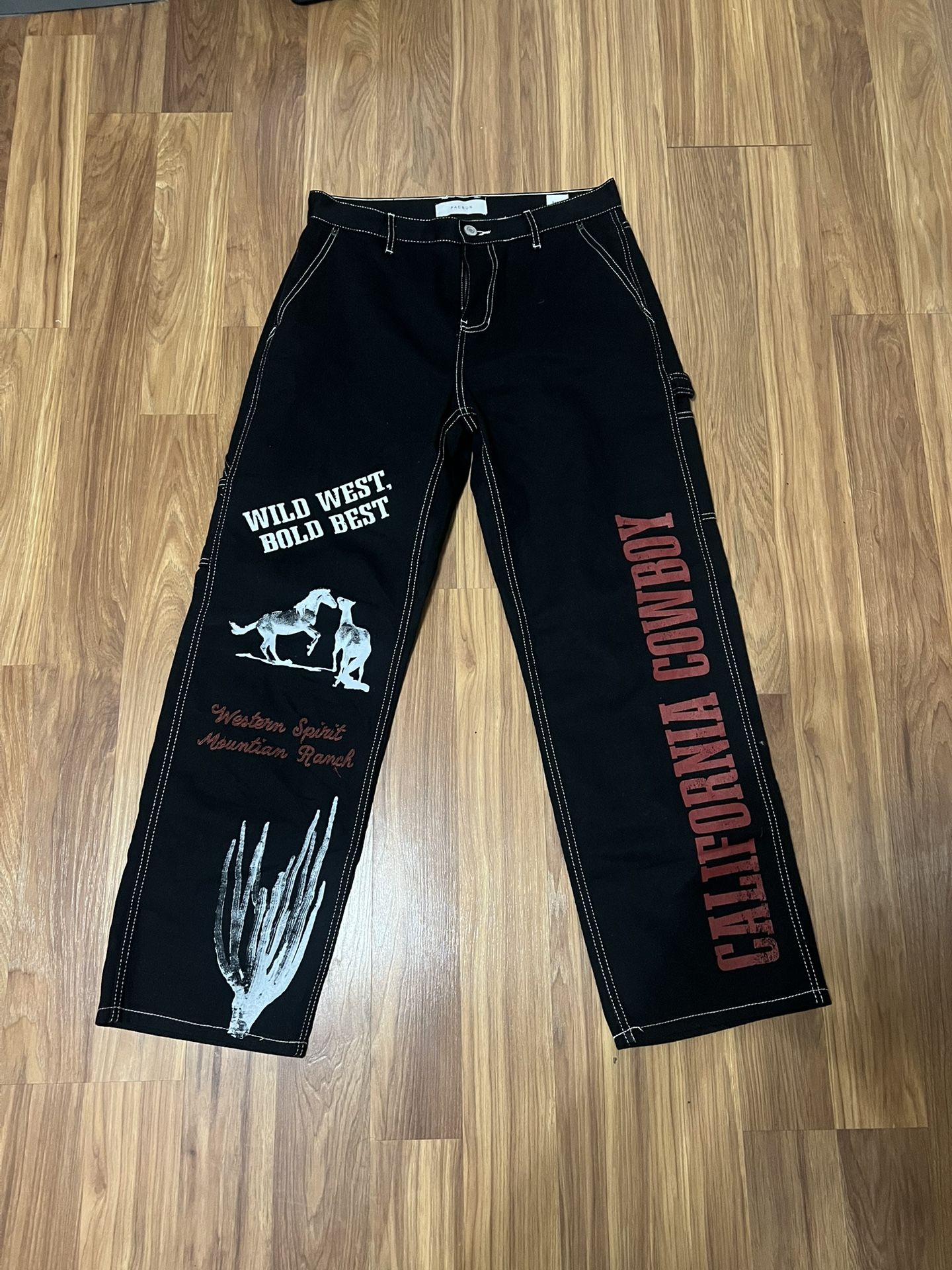 Pacsun “California Cowboy” Baggy Carpenter Jeans
