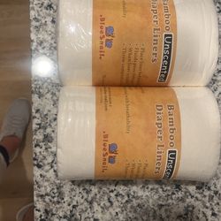 Unscented Bamboo Diaper liners For Reusable Diapers 