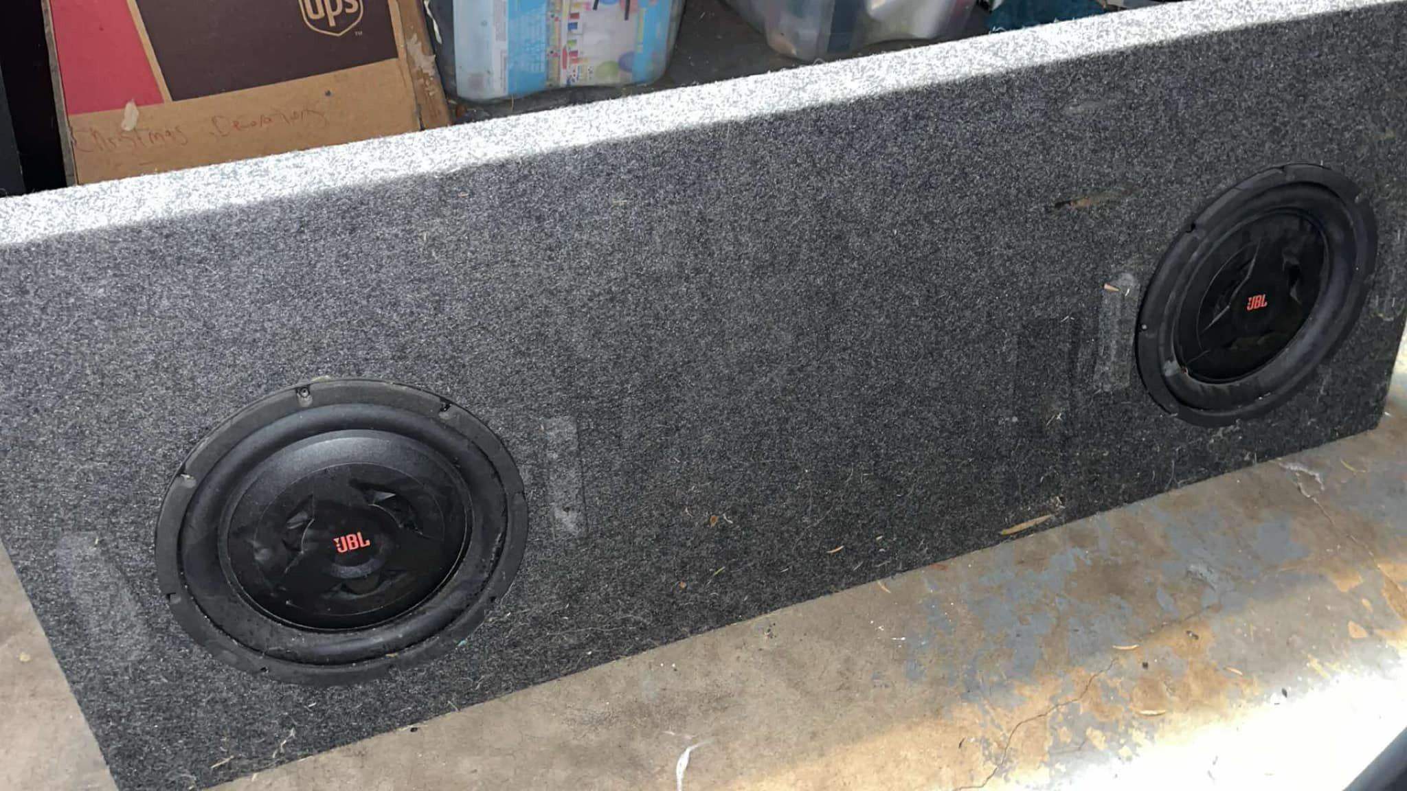 Subwoofer Box w/ 10” JBL Speakers