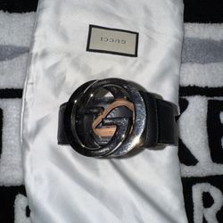 Gucci GG Supreme Belt (Size 42)