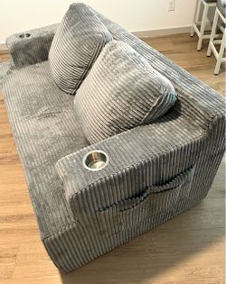Boneless Cloud couch- gray