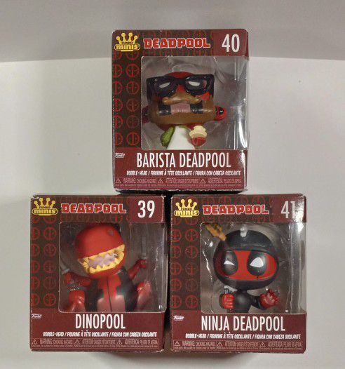 Deadpool Mini Funko Pops!