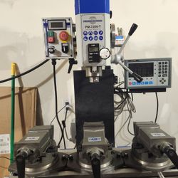 Precision Matthews PM-728V-T with MX 200 DRO