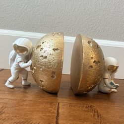 Astronaut Bookends
