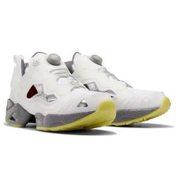 Reebok Men's Instapump Fury 95 White/Gray GZ1615. Sz 6Men /7.5 WMS GLOW IN DARK