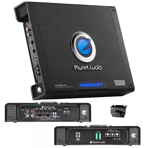 Planet Audio AC30001D Monoblock Amplifier, 3000W MAX

