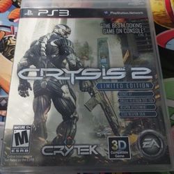 Crisis 2 PlayStation 3/PS3 (Read Description)