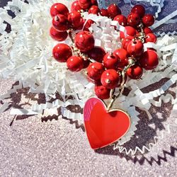 Handmade coral bracelet 