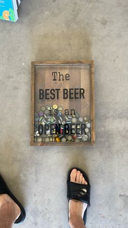 Beer Cap Holder