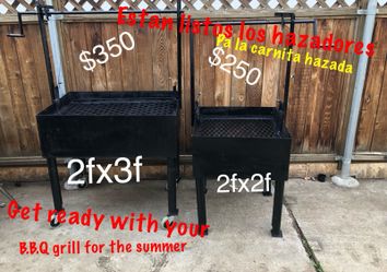 Get your grill summer just around the corner estan listos los azadores pa la carne azada