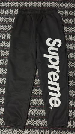 Black supreme sweet pants size “S”