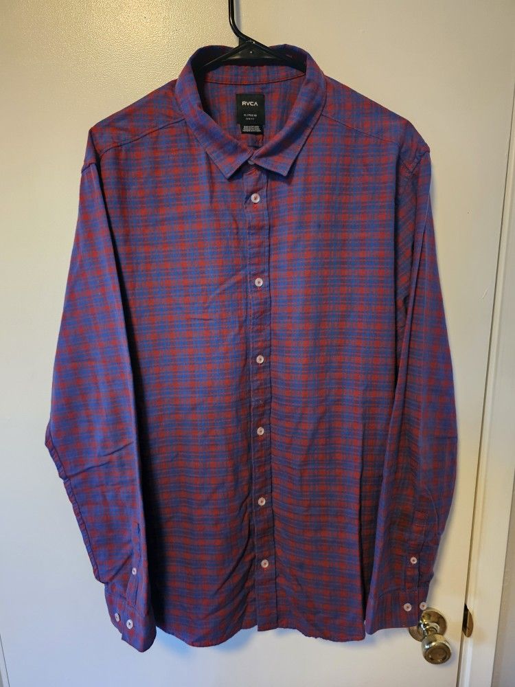 RVCA Men's Button Up XL