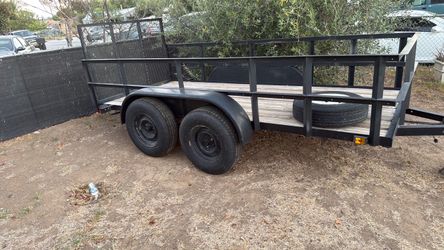 Tandem Axle Utility Trailer