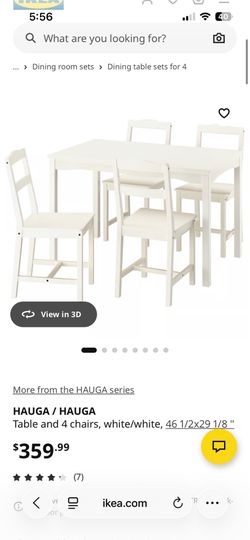 White table