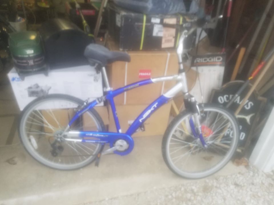 avalon dual suspension aluminum bike 7 speed