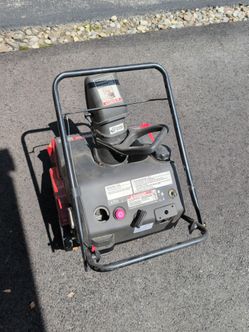 Yard Machines Snow Blower 21"