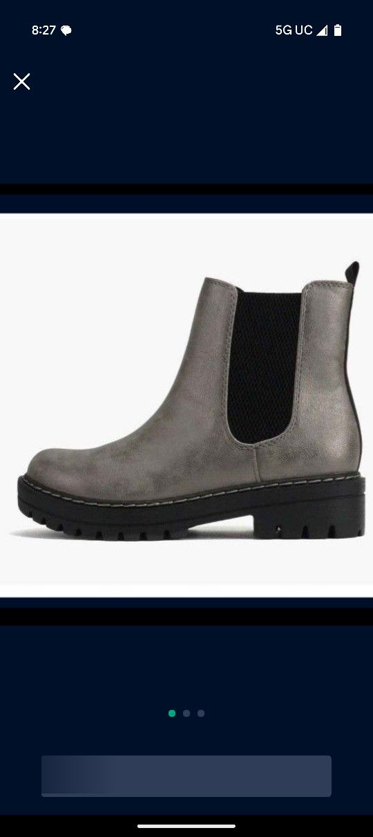 Women's Low Heel Ankle Boots