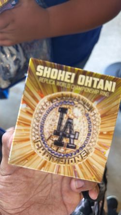 2025 ohtani championship ring