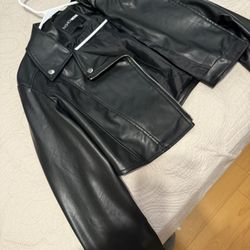 Fashion Nova Leather Jacket 