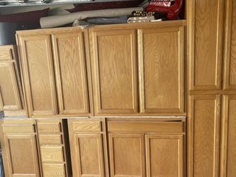 Kitchen cabinets In Good Condition, All Together For Only $425