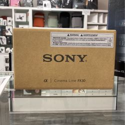 Sony FX30 Cinema Camera