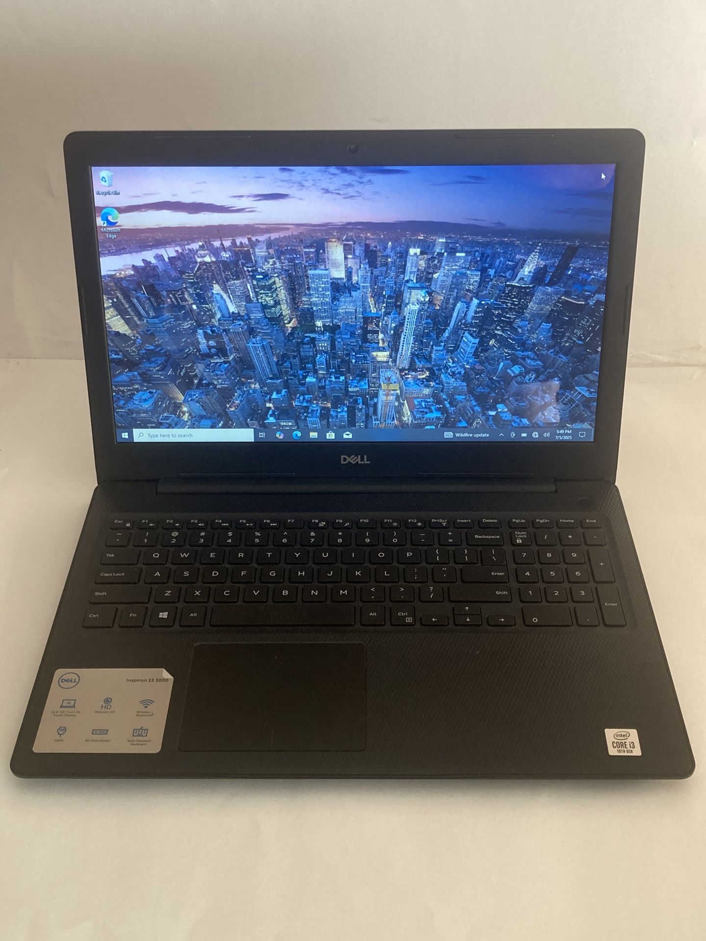 Dell Inspiron Touchscreen 15 Inch Laptop