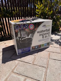 Aquagarden waterfall inpond 6 in 1