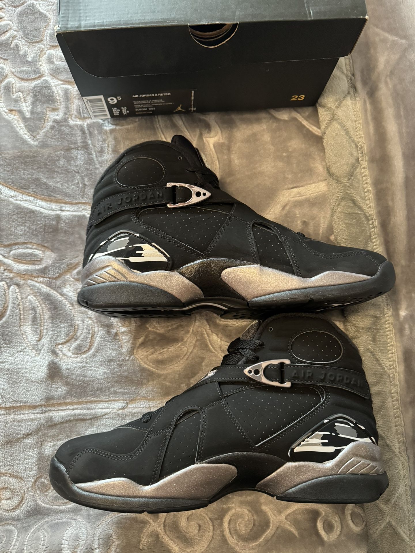 Air Jordan 8 Retro “Chrome” Size 9.5