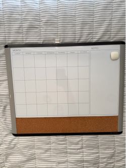 Dry Erase Calendar