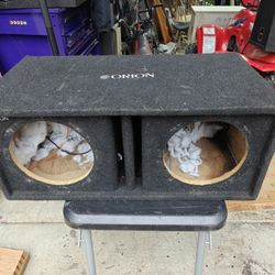 Orion Dual 10" Subwoofer Box