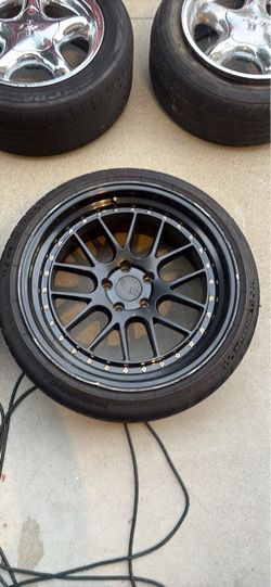 Rohan 20.5" wheels and 94 mustang oem 17" wheels