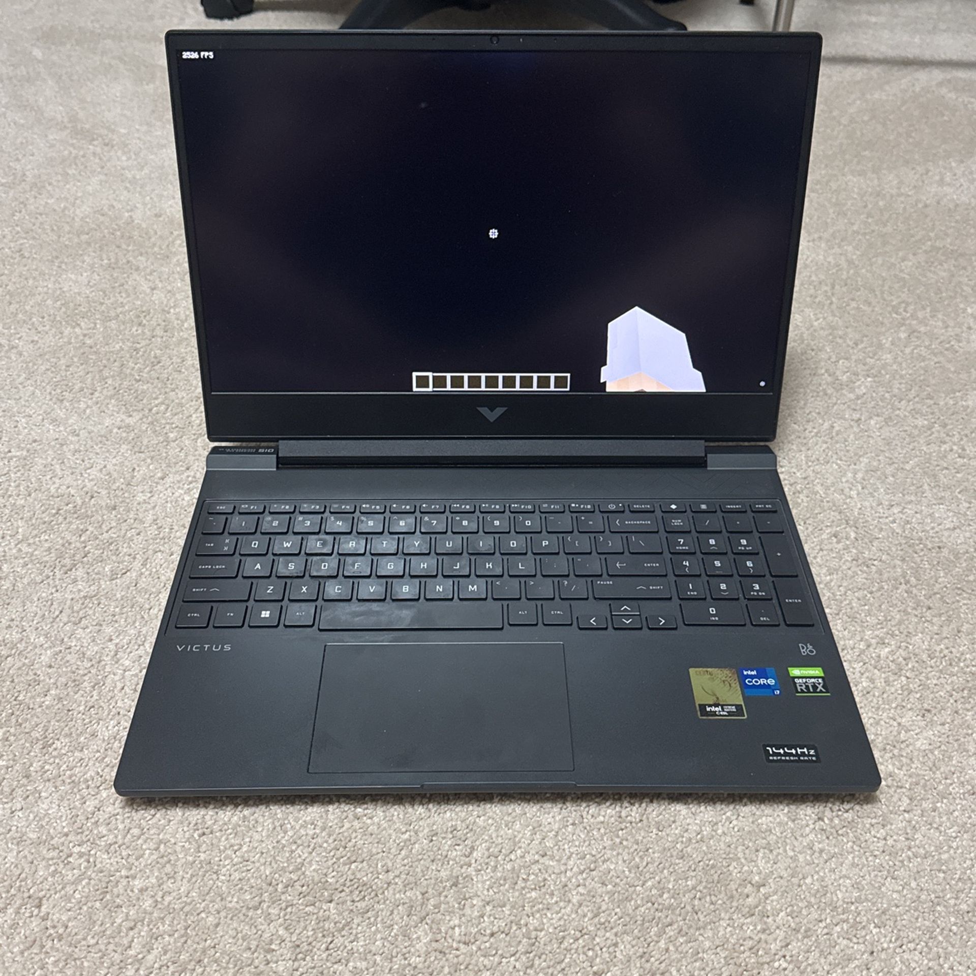 Great Condition HP Victus 15.6” 3050 TI Laptop