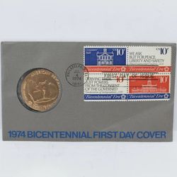 1974 John Adams Bicentennial Medal - First Day